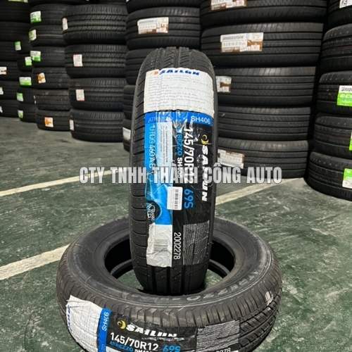 Lốp 145/70R12 Sailun SH406 Lốp xe điện Wuling Lốp Hongquang
